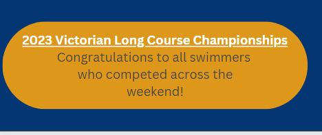 2023 Victorian Long Course Championship